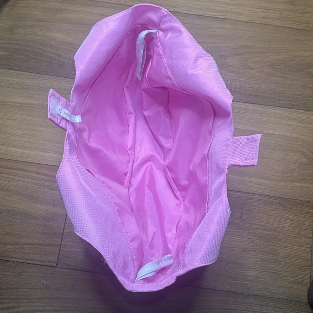 American Girl 2 Doll Carrying Purse Tote Pink with Stars